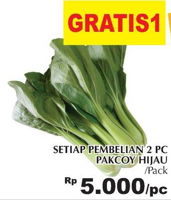 Promo Harga Pakcoy Hijau  - Giant