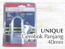 Promo Harga UNIQUE Gembok 40mm  - Giant