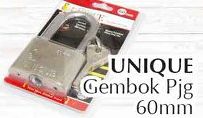Promo Harga UNIQUE Gembok 60mm  - Giant