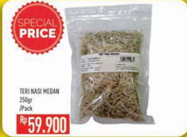 Promo Harga Teri Nasi Medan 250 gr - Hypermart