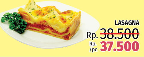 Promo Harga Lasagna  - LotteMart