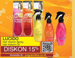 Promo Harga Lucido L Vitamin Rambut Terbaru Minggu Ini Katalog Alfamart Superindo Watsons Yogya Hemat Id