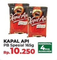 Promo Harga KAPAL API Kopi Bubuk Special 165 gr - Yogya