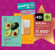 Promo Harga HOLIKA Pure Essence Masker - Watsons