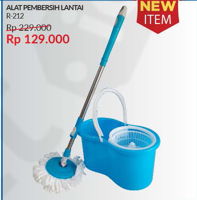 Promo Harga SOFTLINE Spin Mop X-212 - Courts