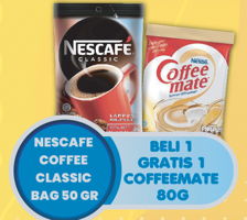 Promo Harga NESCAFE Classic Coffee 50 gr - Hypermart