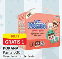 Promo Harga POKANA Baby Pants L20 - Alfamart
