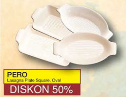 Promo Harga PERO Oval Leaf Plate - Yogya