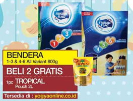 Promo Harga FRISIAN FLAG 123 Jelajah / 456 Karya All Variants per 2 box 800 gr - Yogya
