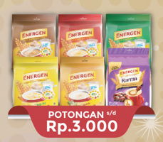 Promo Harga ENERGEN Cereal Instant - Hypermart