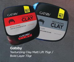 Promo Harga GATSBY GATSBY Texturizing Clay 73gr/75gr - TIP TOP
