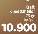 Promo Harga KRAFT Cheese Cheddar 75 gr - Lotte Grosir