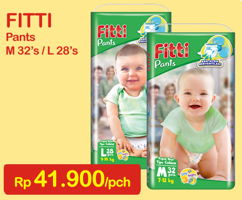 Promo Harga FITTI Pants M32, L28 - Indomaret