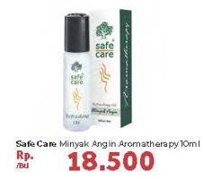Promo Harga SAFE CARE Minyak Angin Aroma Therapy 10 ml - Carrefour