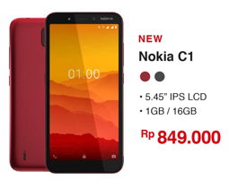 Promo Harga NOKIA C1 - Erafone