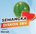 Promo Harga Semangka Merah per 100 gr - Yogya