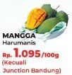 Promo Harga Mangga Harum Manis per 100 gr - Yogya
