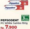 Promo Harga PEPSODENT Toothpaste White 190 gr - Yogya