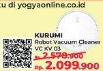 Promo Harga KURUMI KV 03 Robot Vacuum - Yogya