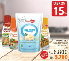 Promo Harga MAMASUKA Salad Dressing All Variants - LotteMart