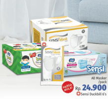 Promo Harga SENSI Mask All Variants - LotteMart