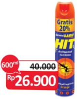 Promo Harga HIT Aerosol 600 ml - Alfamidi