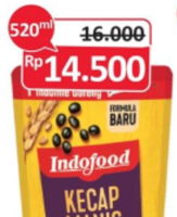 Promo Harga INDOFOOD Kecap Manis 520 ml - Alfamidi
