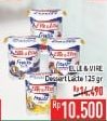 Promo Harga ELLE & VIRE Dessert Lacte Light 125 gr - Hypermart