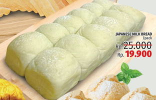 Promo Harga Japanese Milk Bread - LotteMart