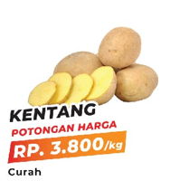 Promo Harga Kentang Curah - Yogya