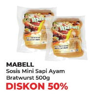 Promo Harga MABELL Sosis Ayam 500 gr - Yogya