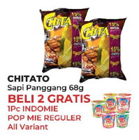 Promo Harga CHITATO Snack Potato Chips Sapi Panggang 68 gr - Yogya