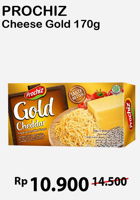 Promo Harga PROCHIZ Gold Cheddar 170 gr - Alfamart
