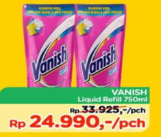 Promo Harga VANISH Penghilang Noda Cair 750 ml - TIP TOP