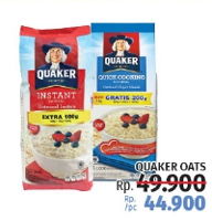 Promo Harga Quaker Oatmeal Terbaru Katalog Lottemart Hemat Id