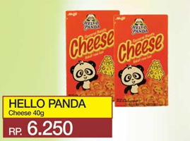 Promo Harga MEIJI HELLO PANDA Biscuit Cheese 40 gr - Yogya