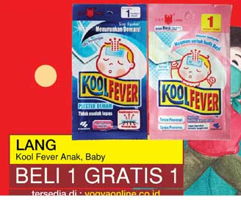 Promo Harga KOOL FEVER Jel Kompres Demam Baby, Child - Yogya