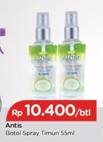 Promo Harga ANTIS Hand Sanitizer Timun 55 ml - TIP TOP