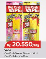Promo Harga FUMAKILLA VAPE One Push Sakura Blossom, Lemon 10 ml - TIP TOP