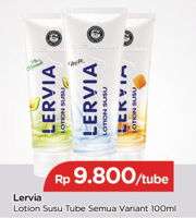 Promo Harga LERVIA Lotion All Variants 100 ml - TIP TOP