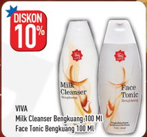 Promo Harga VIVA VIVA Milk Cleanser/Face Tonic 100ml - Hypermart