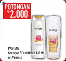 Promo Harga PANTENE Shampo/Conditioner All Variants 135 ml - Hypermart