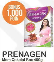 Promo Harga PRENAGEN Mommy Velvety Chocolate 400 gr - Alfamart
