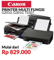 Promo Harga CANON CANON Printer G2010/G3010/TS307 - Courts