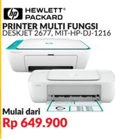 Promo Harga HP HP Printer 2677/ 1216 - Courts