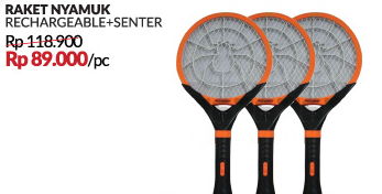 Promo Harga Raket Nyamuk - Courts