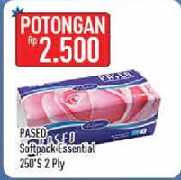 Promo Harga PASEO Soft Pack Smart 250s & Ultra Soft 100s - Hypermart