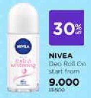 Promo Harga NIVEA Deo Roll On - Watsons