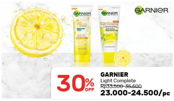 Promo Harga GARNIER Light Complete - Guardian