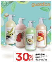 Promo Harga GUARDIAN Shower Cream 1 ltr - Guardian
